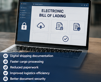 Digitalt system for elektronisk konnossement i moderne logistikk og shipping