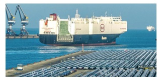 Terminal-til-terminal type Transport av biler